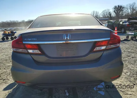 2015 Honda Civic Lx z USA, uszkodzony, nr VIN 2HGFB2F51FH553720